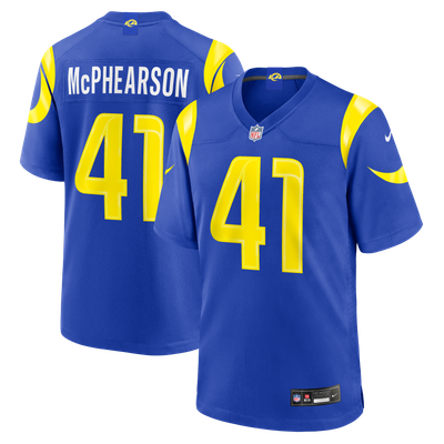 Zech McPhearson Los Angeles Rams Nike Team Game Jersey - Royal