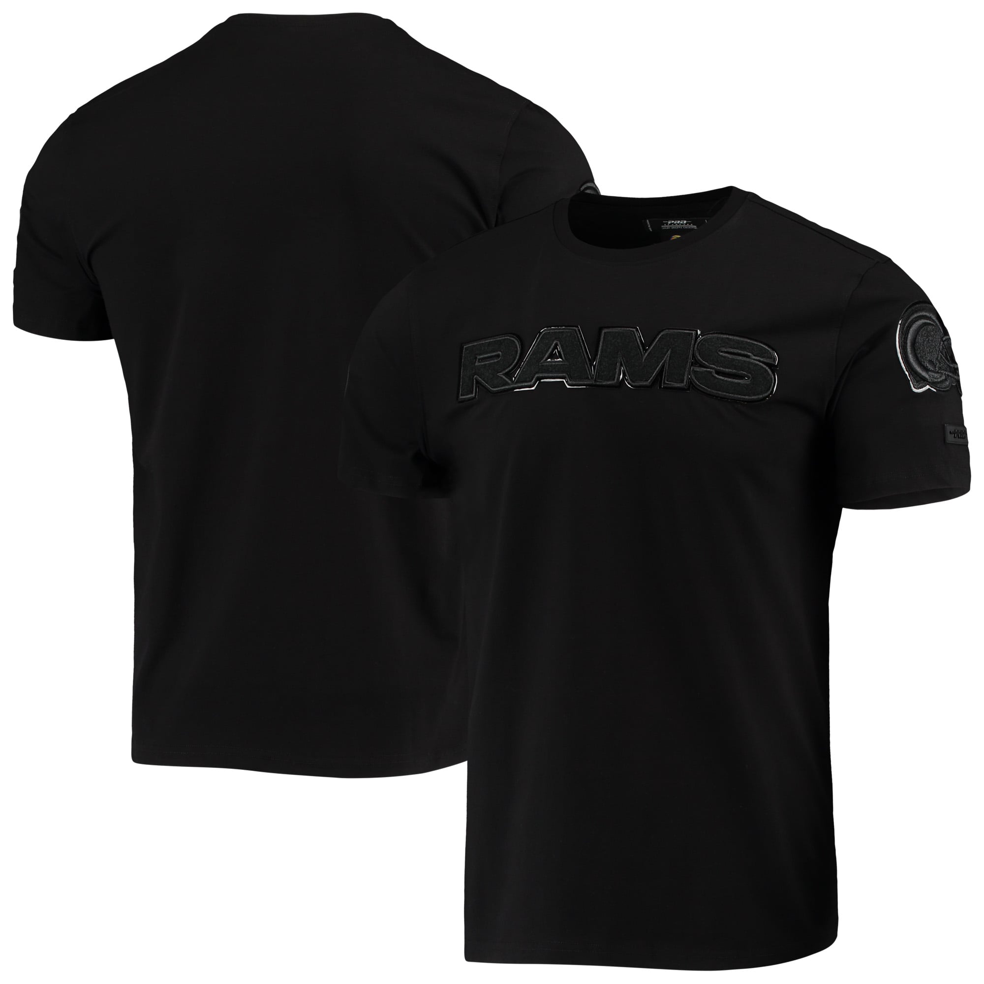 Men's Pro Standard Black Los Angeles Rams Logo Pro Team Shirt