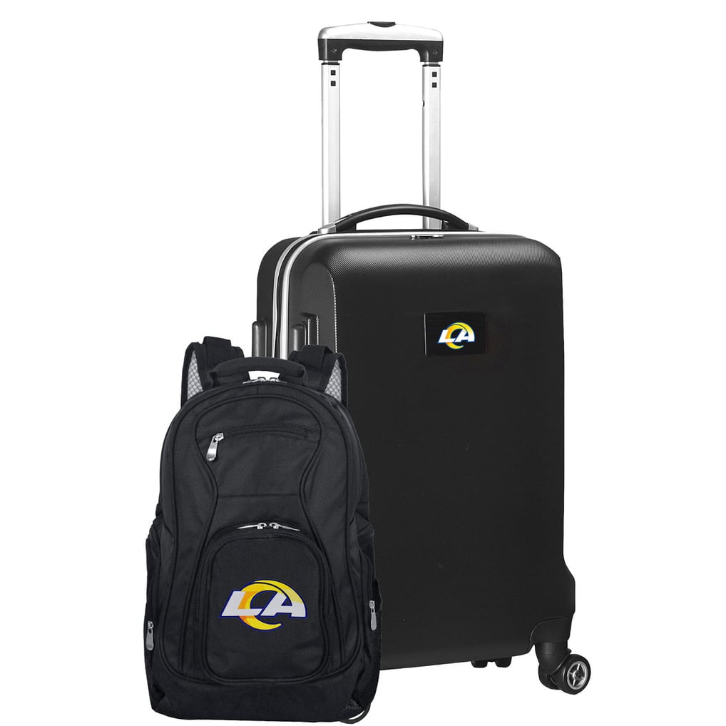 Los Angeles Rams MOJO 2-Piece Backpack & Carry-On Set - Black