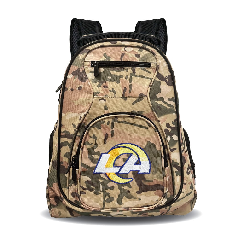 Los Angeles Rams MOJO 19" Camo Premium Laptop Backpack