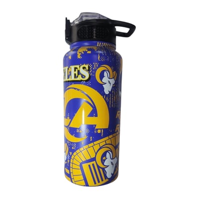 Los Angeles Rams Pegasus 32oz Stainless Steel ProPress Water Bottle