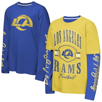  Los Angeles Rams Outerstuff Preschool Motion Combo Set  - Gold/Royal