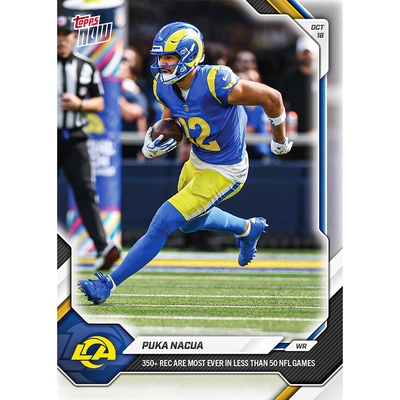Puka Nacua - 2026-27 NFL Topps NOW® - Card 70