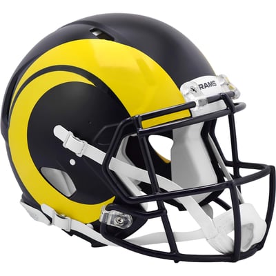  Los Angeles Rams Riddell Rivalries Collection On-Field Alternate Speed Authentic Helmet