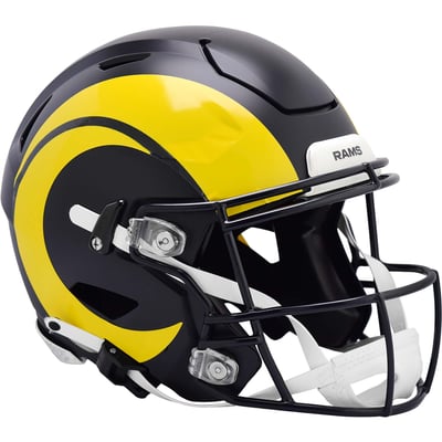  Los Angeles Rams Riddell Rivalries Collection On-Field Alternate Speed Flex Authentic Helmet