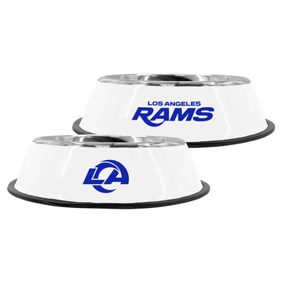 Los Angeles Rams The Memory Company 9" Stainless Steel Pet Bowl