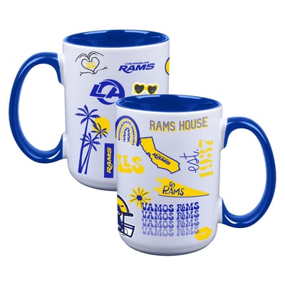 Los Angeles Rams The Memory Company Two-Piece 15oz. Loco Coffee Mug Set