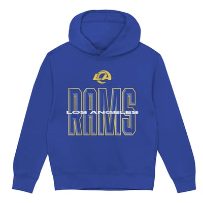 Los Angeles Rams Outerstuff Toddler Field General Fleece Hoodie - Royal