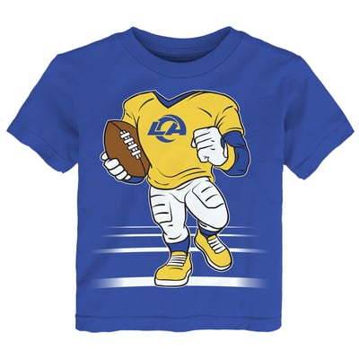  Los Angeles Rams Outerstuff Toddler Game Fit T-Shirt - Royal
