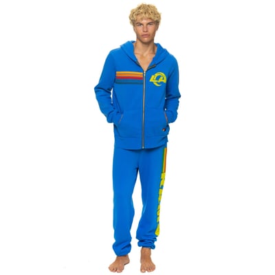 Los Angeles Rams Aviator Nation Unisex Tri-Blend Sweatpants - Royal