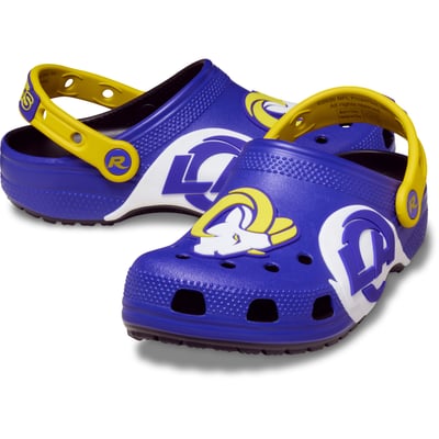  Los Angeles Rams Crocs Unisex Classic Clog - Royal