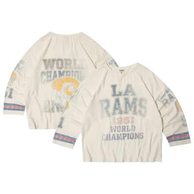 Los Angeles Rams Elwood Clothing Unisex Practice Long Sleeve T-Shirt - Cream