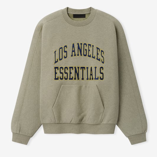 Los Angeles Rams Fear of God x NFL Unisex 90s Relaxed Sweatshirt - Heather Gray