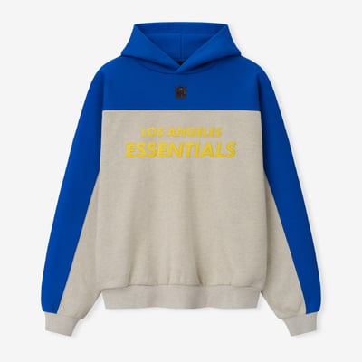 Los Angeles Rams Fear of God x NFL Unisex 90s Relaxed Hoodie - Natural/Royal
