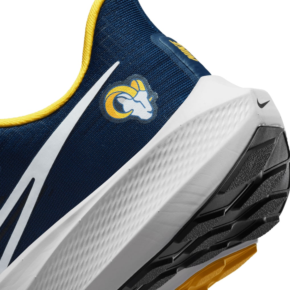 Los Angeles Rams Nike NFL Air Zoom Pegasus 39 Running Shoes US 8.5 EU 42 unisex-nike-royal-los-angeles-  main image 2