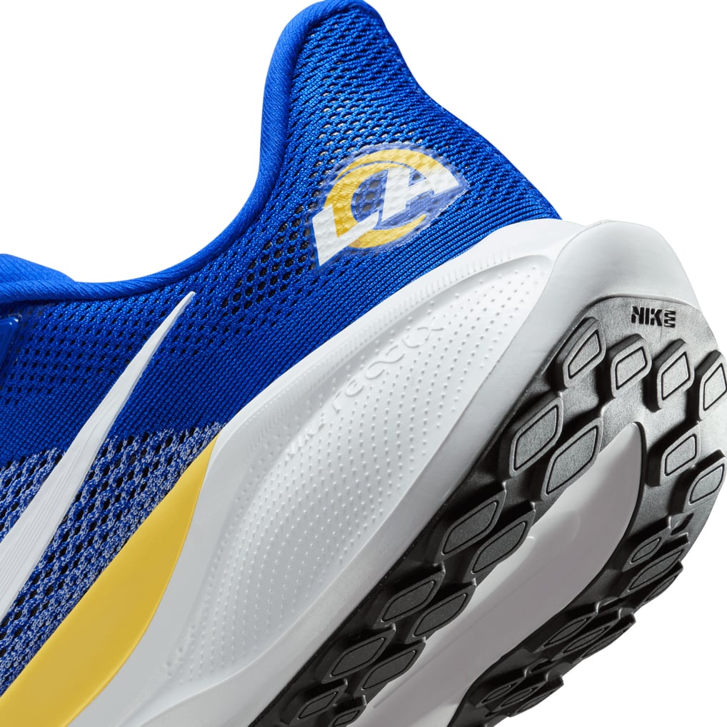 Unisex Nike Royal Los Angeles Rams Zoom Pegasus 41 Running Shoes display picture 3