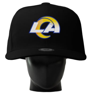  Los Angeles Rams Noggin Boss Unisex Oversized Hat - Black