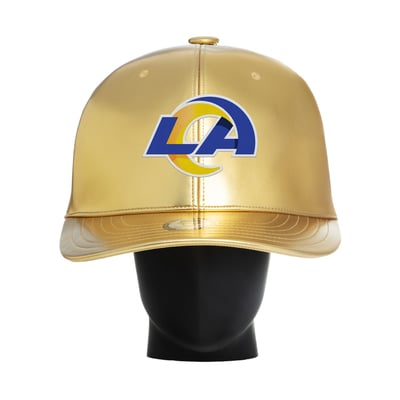 Los Angeles Rams Noggin Boss Unisex Big Hat - Gold