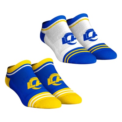 Los Angeles Rams Rock Em Unisex Team Color Low-Cut Ankle Socks - Royal
