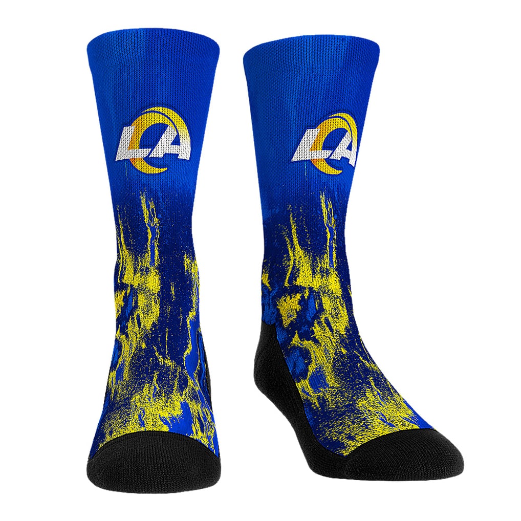 Los Angeles Rams Rock Em Socks 3-Pack Crew Socks Set