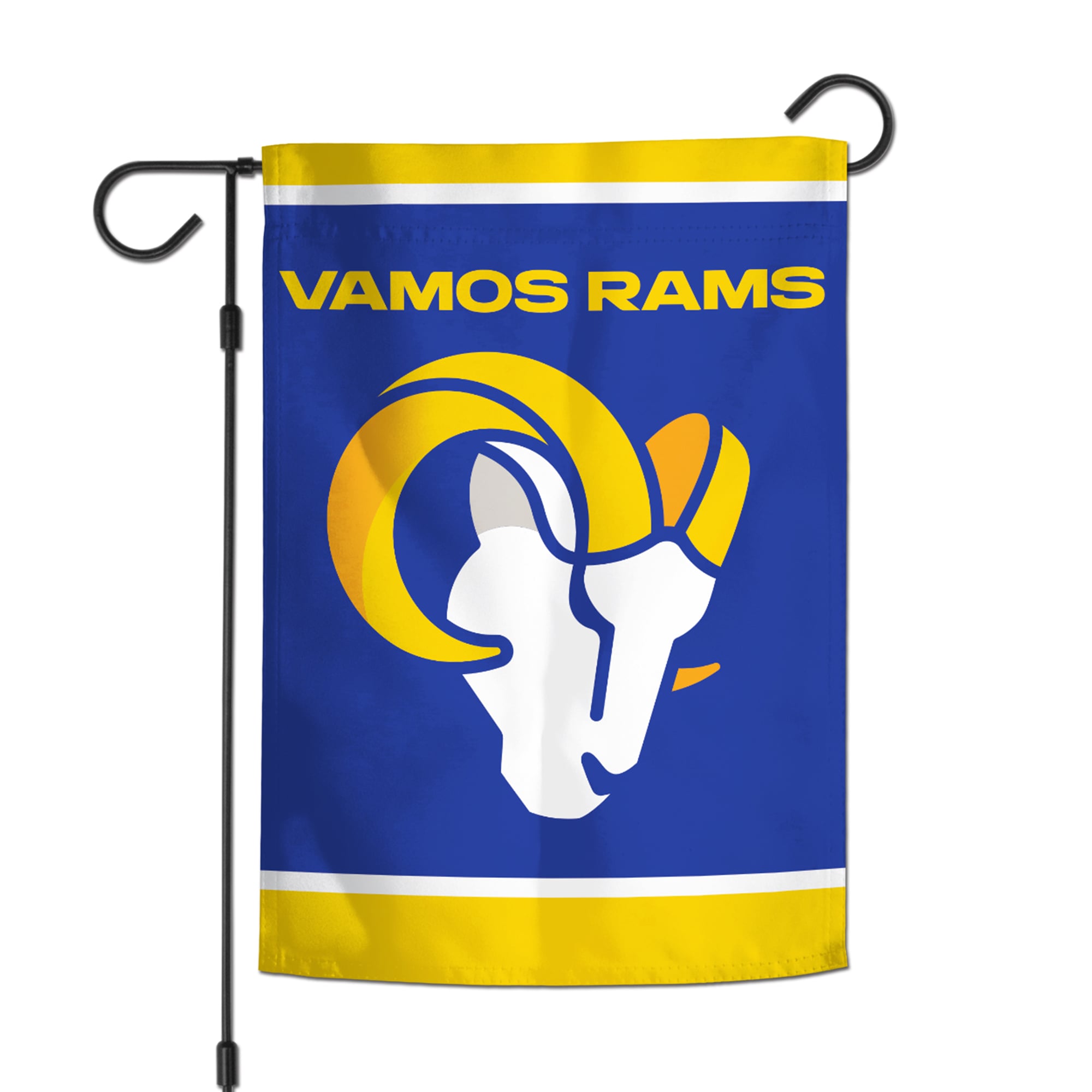 Rams Football Banner 28x40 Los Angeles Rams Double Sided Banner Flag ...
