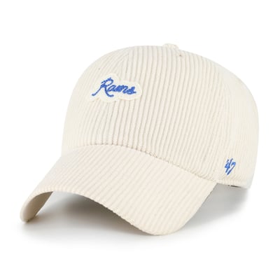 Los Angeles Rams '47 Women's Rope Script Clean Up Adjustable Hat - Natural
