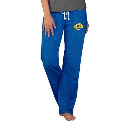 Los Angeles Rams Concepts Sport Women's Quest Knit Lightweight Lounge Pants - Royal