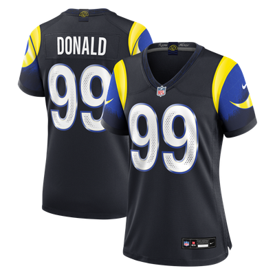Aaron Donald Los Angeles Rams Nike Women's Rivalries Collection Game Jersey - Dark Blue