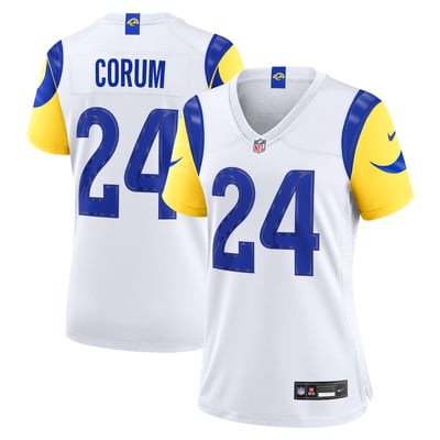 Blake Corum Los Angeles Rams Nike Women's Game Jersey - White