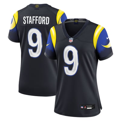 Matthew Stafford Los Angeles Rams Nike Women's Rivalries Collection Game Jersey - Dark Blue