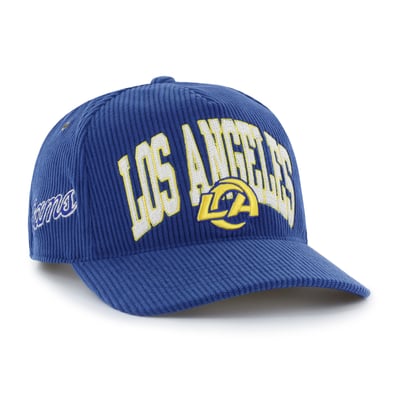 Los Angeles Rams Stoney Clover Lane x '47 Women's Big Arch Hitch Adjustable Hat - Royal