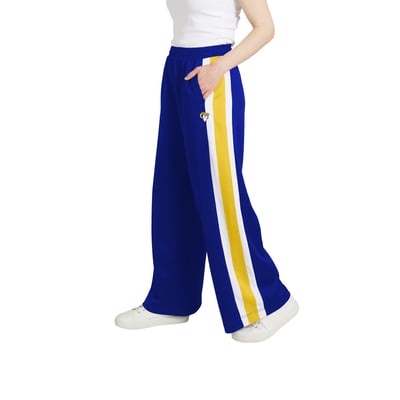  Los Angeles Rams WEAR by Erin Andrews Women's Stripe Track Pants - Royal