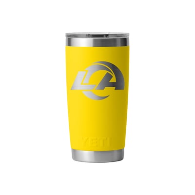  Los Angeles Rams YETI 20oz. Rambler Tumbler with Magslider Lid