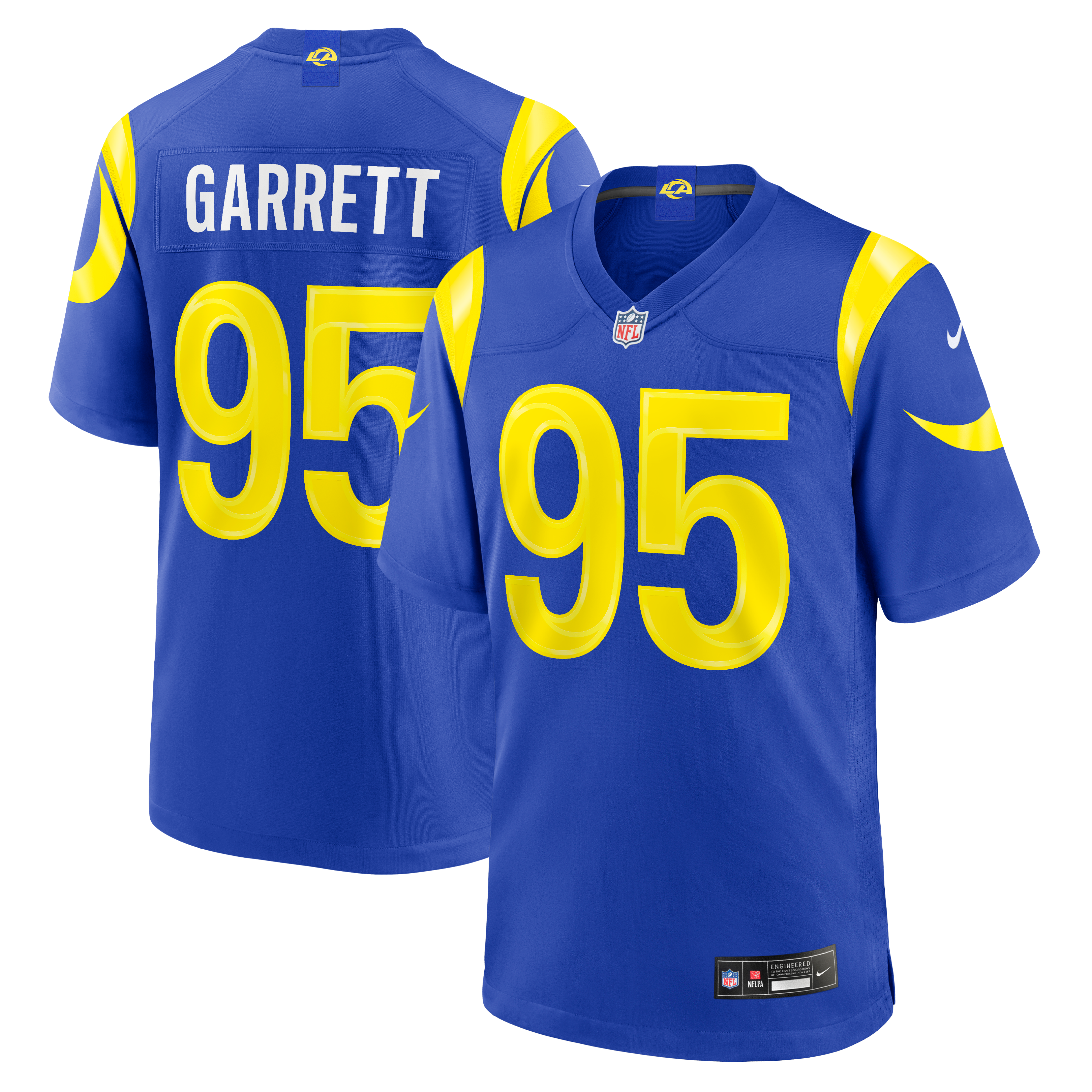 Myles Garrett Los Angeles Rams Youth Team Game Jersey Royal