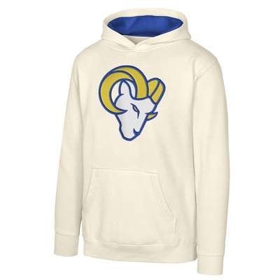 Los Angeles Rams Outerstuff Youth Prime Pullover Hoodie - Natural
