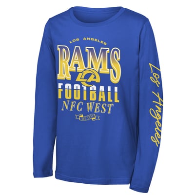 Los Angeles Rams Outerstuff Youth Real Ones Long Sleeve T-Shirt - Royal