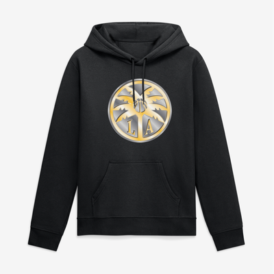 Los Angeles Sparks Big & Tall Forged Mascot Hoodie - Black