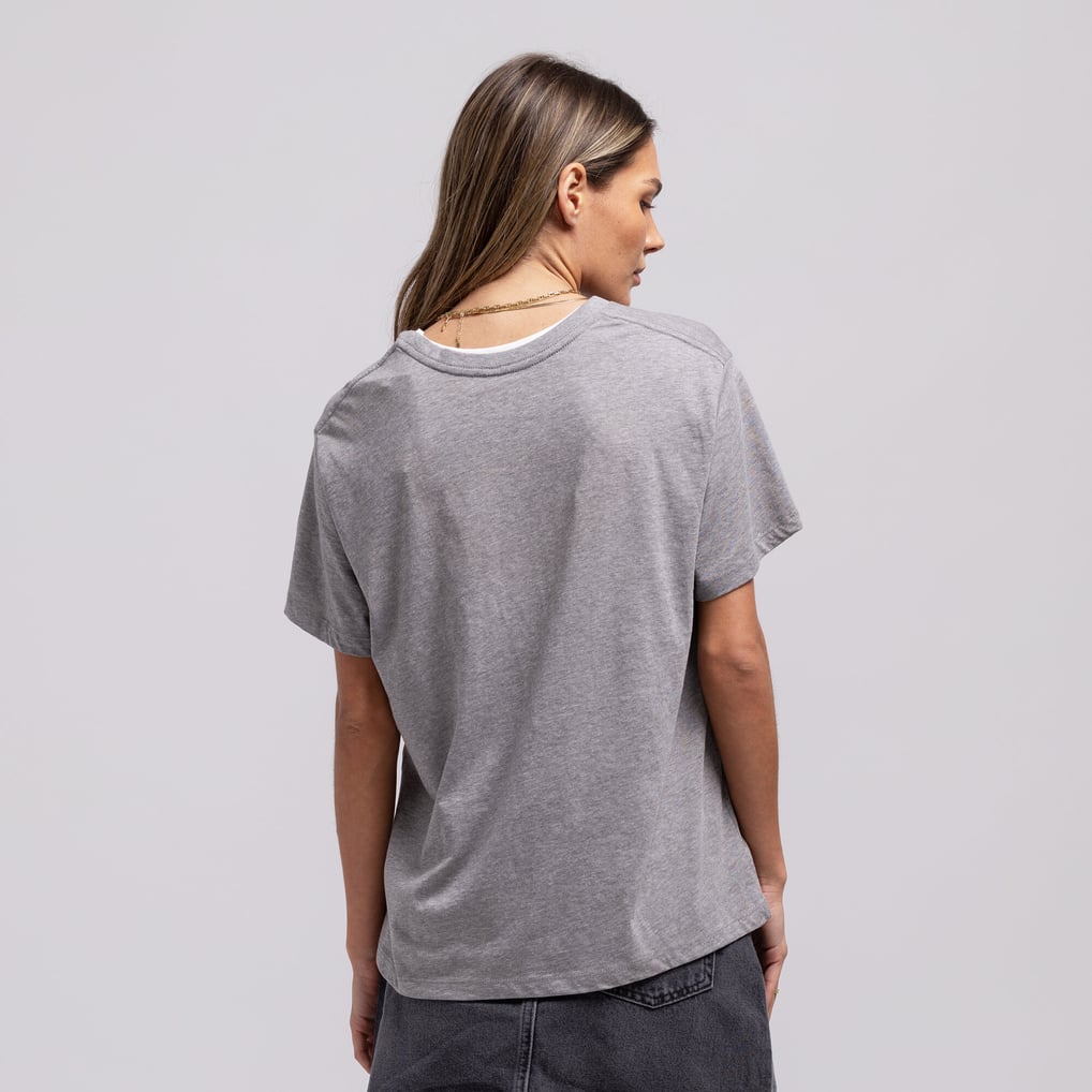 Lisa Leslie Los Angeles Sparks Mitchell & Ness Unisex Player Boyfriend T-Shirt - Heather Gray - Court Origins