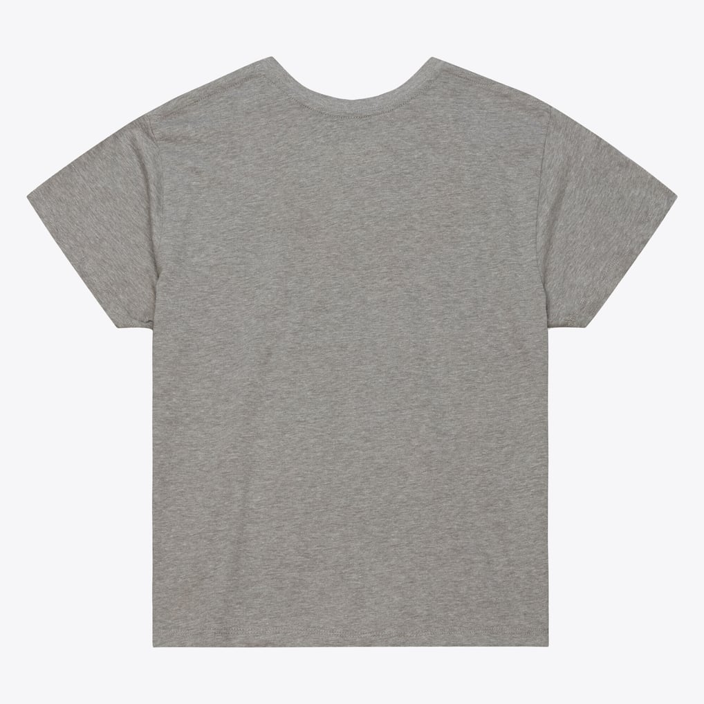 Lisa Leslie Los Angeles Sparks Mitchell & Ness Unisex Player Boyfriend T-Shirt - Heather Gray - Court Origins