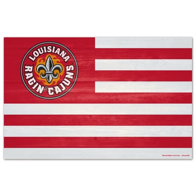 Louisiana Ragin' Cajuns WinCraft 11'' x 17'' Wood Sign