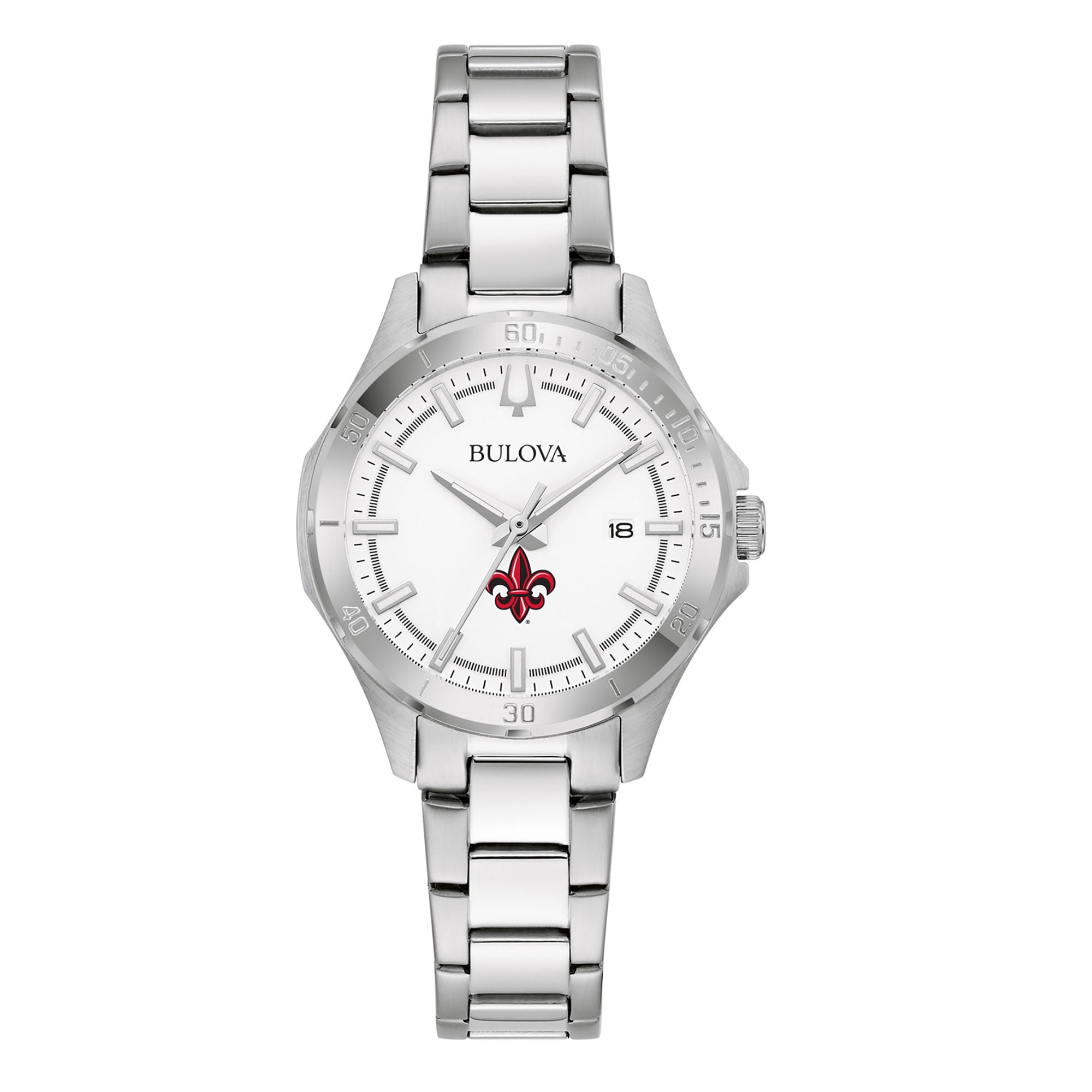Louisiana Lafayette Women\'s Stainless Steel Dress Watch - Ragin Cajun - Suntime We were proud to celebrate our international students at the  main image 3