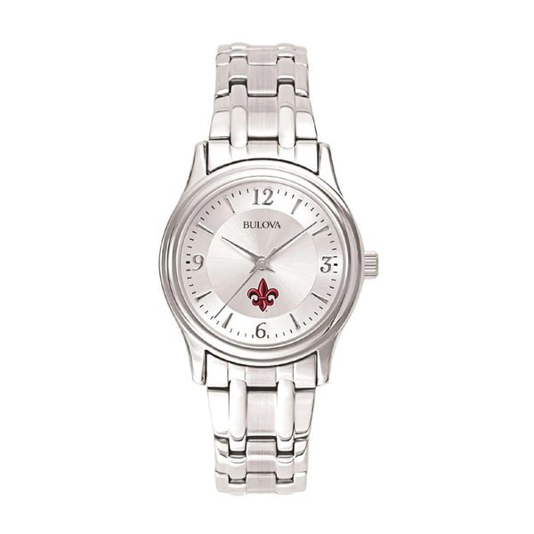Louisiana Lafayette Women\'s Stainless Steel Dress Watch - Ragin Cajun - Suntime Louisiana Lafayette Women\ main image 4