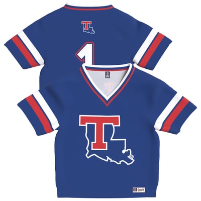 Louisiana Tech Bulldogs GameDay Greats Infant Lightweight Collegiate Football Fashion Jersey - Royal