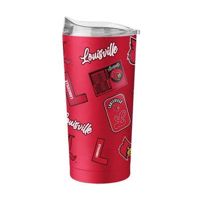 Louisville Cardinals Logo Brands 20oz. Dreamweave Powder Coat Tumbler