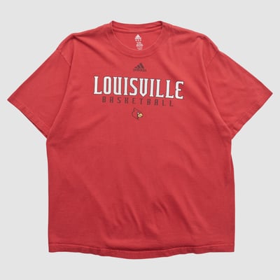Louisville Cardinals Adidas 2010s T-shirt - Red - XL by Fanatics Real Vintage