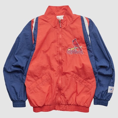 Louisville Cardinals Genuine Merchandise 2000s Full Zip Jacket - Red - S by Fanatics Real Vintage