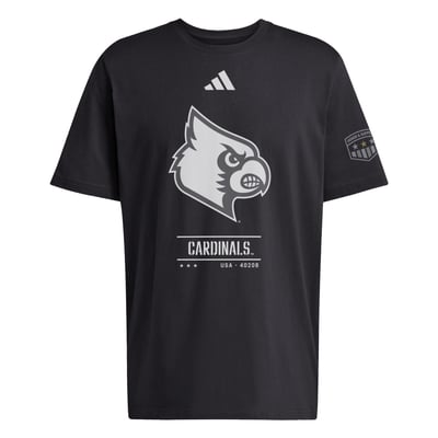 Louisville Cardinals adidas Honor & Support T-Shirt - Black