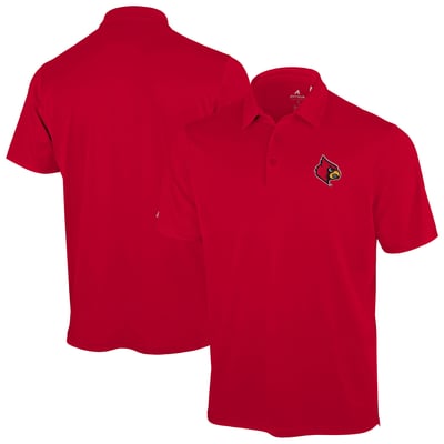 Louisville Cardinals Antigua Unshakeable Solid Polo - Red