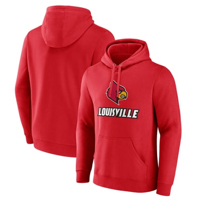Louisville Cardinals Lockup Team Pullover Hoodie - Red