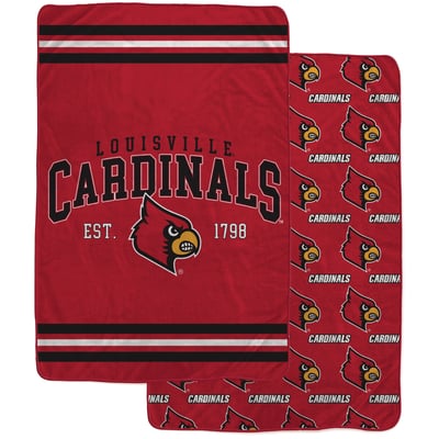 Louisville Cardinals Pegasus Legacy Arch Double-Sided 60" x 80" Blanket